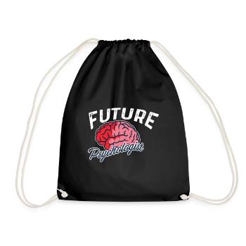 Futur étudiant en psychologie Psychologue Cadeau - Sac de sport léger - noir - Devant