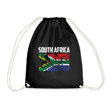L’Afrique du Sud flag Loyalist Poison - Sac de sport léger - noir - Devant