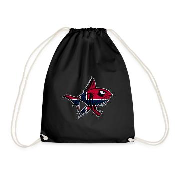 Norvège Pêche à la ligne Pêche - Sac de sport léger - noir - Devant