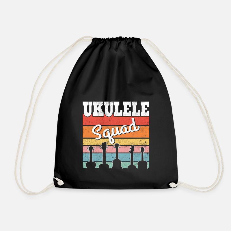 Ukulele Squad - Turnbeutel - Schwarz