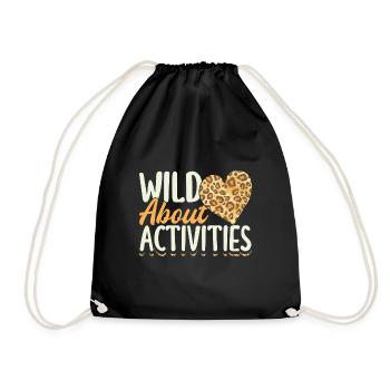 Activity Assistant Squad Team - Turnbeutel - Schwarz - Vorne