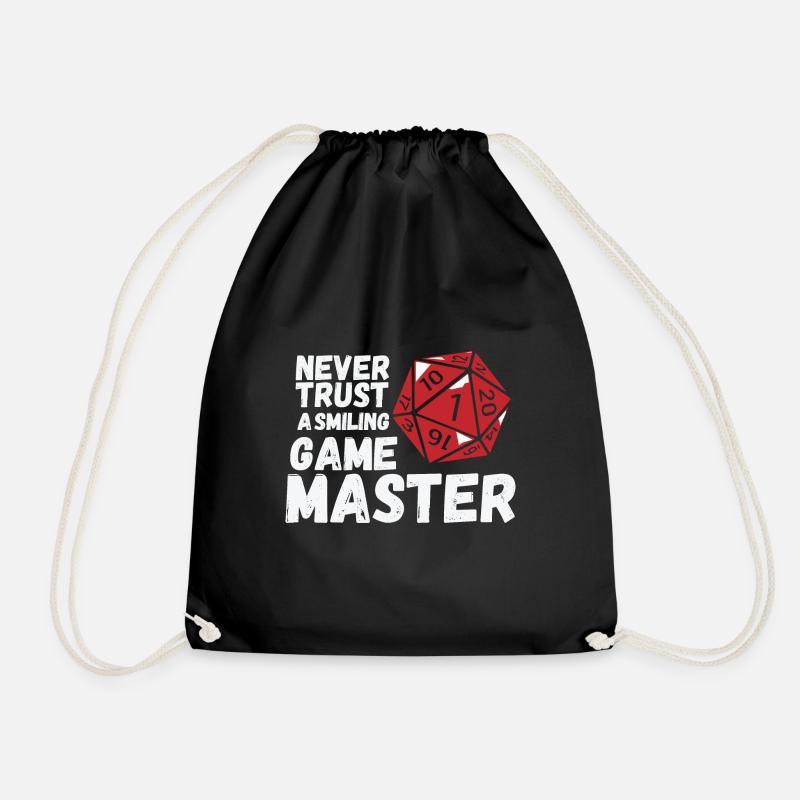 Stylo et papier de table RPG - Sac de sport léger - noir