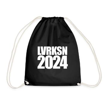 LVRKSN - Leverkusen - Deutscher Meister 2024 - Turnbeutel - Schwarz - Vorne