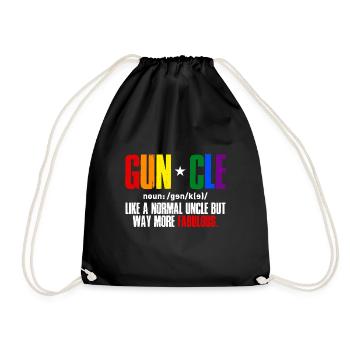 Drôle gay Pride Lesbian Pride Ok To Be Gay - Sac de sport léger - noir - Devant