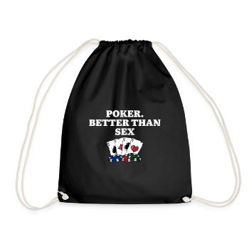 Poker mieux que Sex Gambler Poker Player - Sac de sport léger - noir - Devant