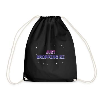 Juste laisser tomber Bi Bisexuel LGBTQ Bi Pride LGBT - Sac de sport léger - noir - Devant