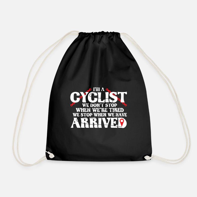 Vélo Cycliste Cycliste - Sac de sport léger - noir