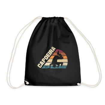 Capoeira Arts Martiaux Brésiliens Capoeiristas - Sac de sport léger - noir - Devant
