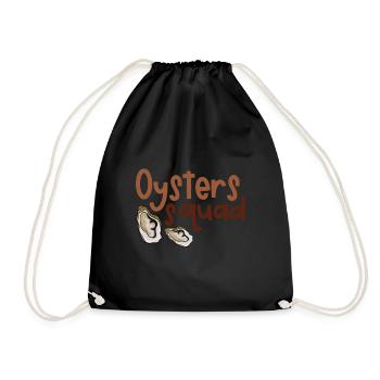 Seafood Chef Manger des Huîtres Hobby Chef - Sac de sport léger - noir - Devant