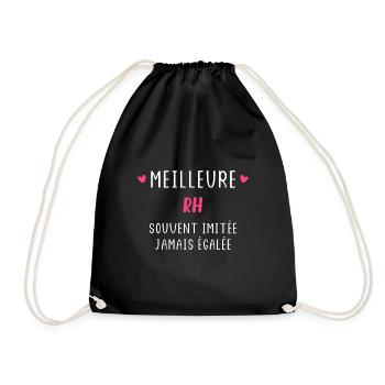 Meilleure rh - Sac de sport léger - noir - Devant