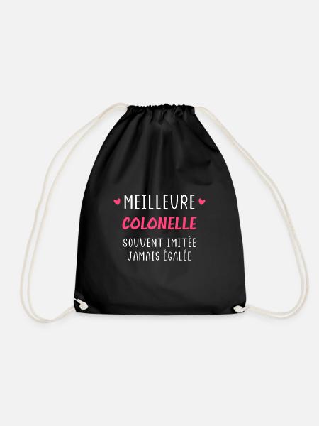 Souvent imitée Meilleure assistante Colonelle - Sac de sport léger - noir