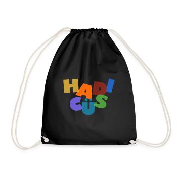 Türkei Türkisch Hadi Cüs Geschenk - Turnbeutel - Schwarz - Vorne