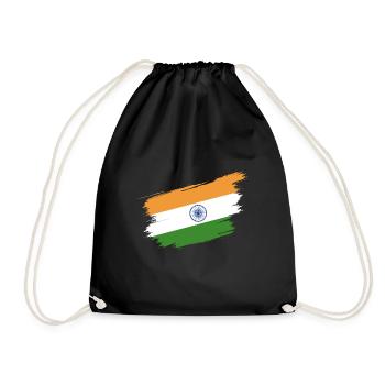 Inde - Sac de sport léger - noir - Devant