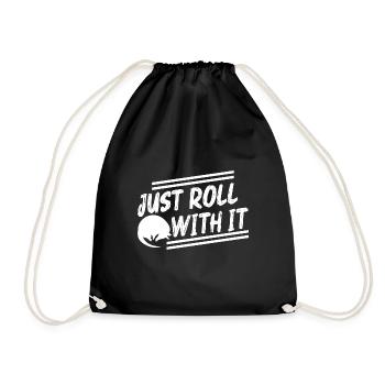 Cadeau de tatou Dicton drôle - Sac de sport léger - noir - Devant