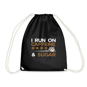Planeur à tête courte Planeur à sucre - Sac de sport léger - noir - Devant