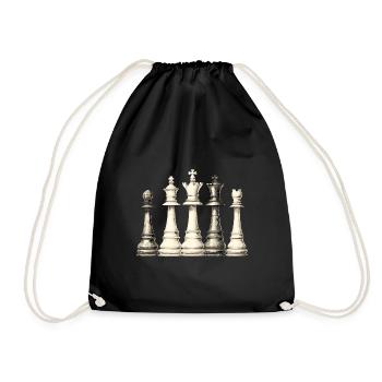 Échecs - Sac de sport léger - noir - Devant