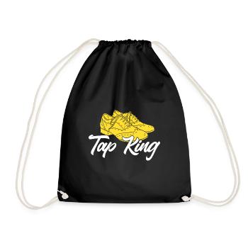 Tap Dance Teacher Tap Dancer Tap Dance - Drawstring Bag - black - Front