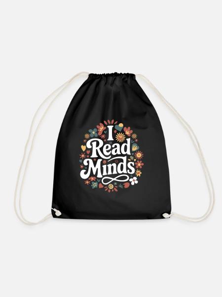 I Read Minds 18 - Turnbeutel - Schwarz
