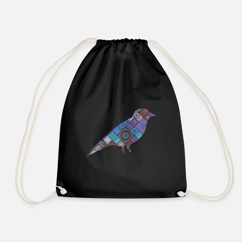 Bird Bird - Turnbeutel - Schwarz