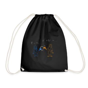 Professeur de mathématiques Phytagoras Gift - Sac de sport léger - noir - Devant