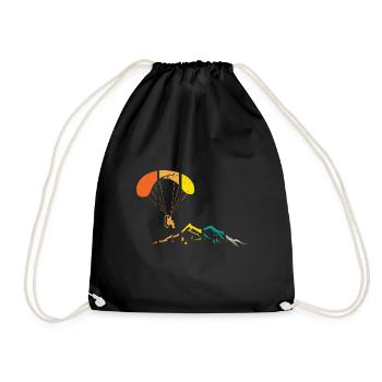 Paramoteur Parapente motorisé - Sac de sport léger - noir - Devant