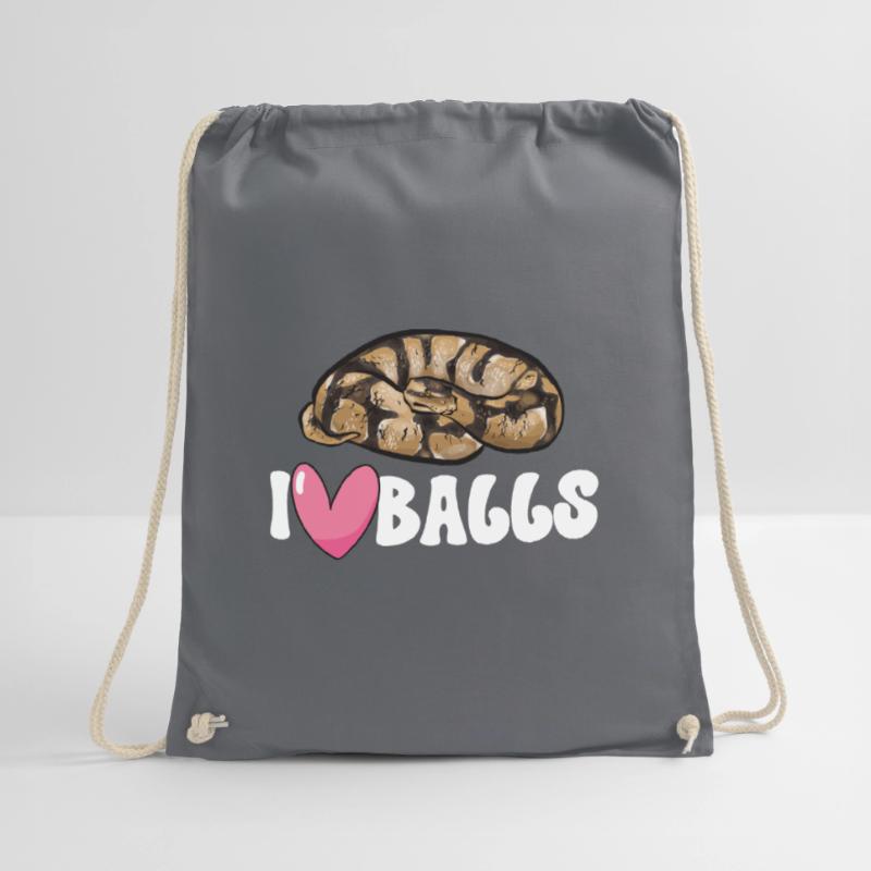 Ball Python Snake King Python Drawstring Bag