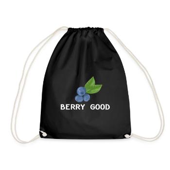 Myrtille, Fruits, Myrtille - Sac de sport léger - noir - Devant