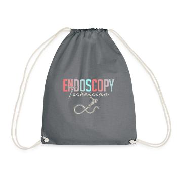 Gastro-entérologie Endoscopie Coloscopie - Sac de sport léger - gris - Devant
