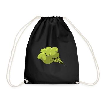 fart farting farting farting - Drawstring Bag - black - Front