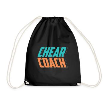 Cadeau d’entraîneur d’encouragement chorégraphe - Sac de sport léger - noir - Devant