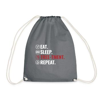 Grimpeur Arboriculteur Bûcheron Arboriculteur - Sac de sport léger - gris - Devant