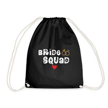 LBGT Flag Gay Pride Human Vintage Rainbow - Drawstring Bag - black - Front