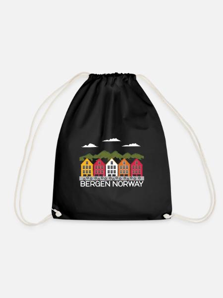 Bergen Norwary - Sac de sport léger - noir