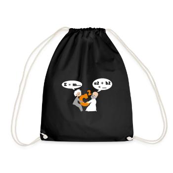 Professeur de mathématiques Phytagoras Gift - Sac de sport léger - noir - Devant