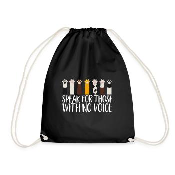 Vet Tech Veterinary Medicine Veterinary Technician - Drawstring Bag - black - Front