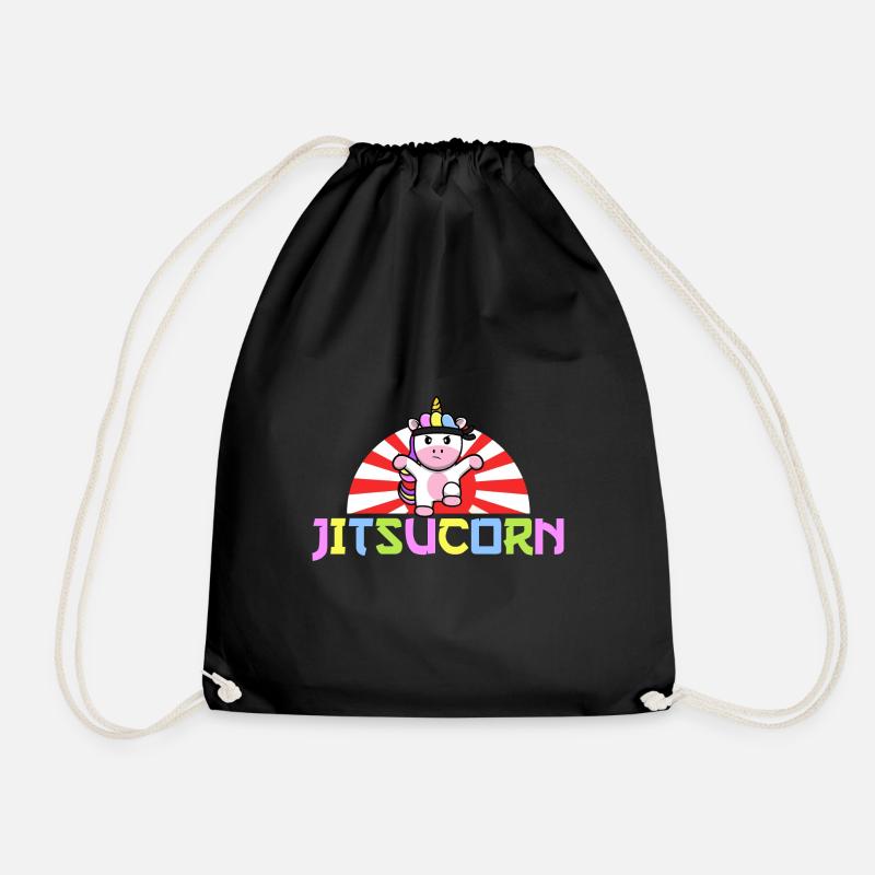 Brazilian Jiu Jitsu MMA Bjj Hugger - Turnbeutel - Schwarz