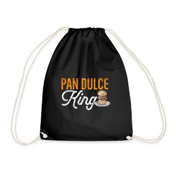 Concha Hispanique Mexicain Pan Dulce - Sac de sport léger - noir - Devant