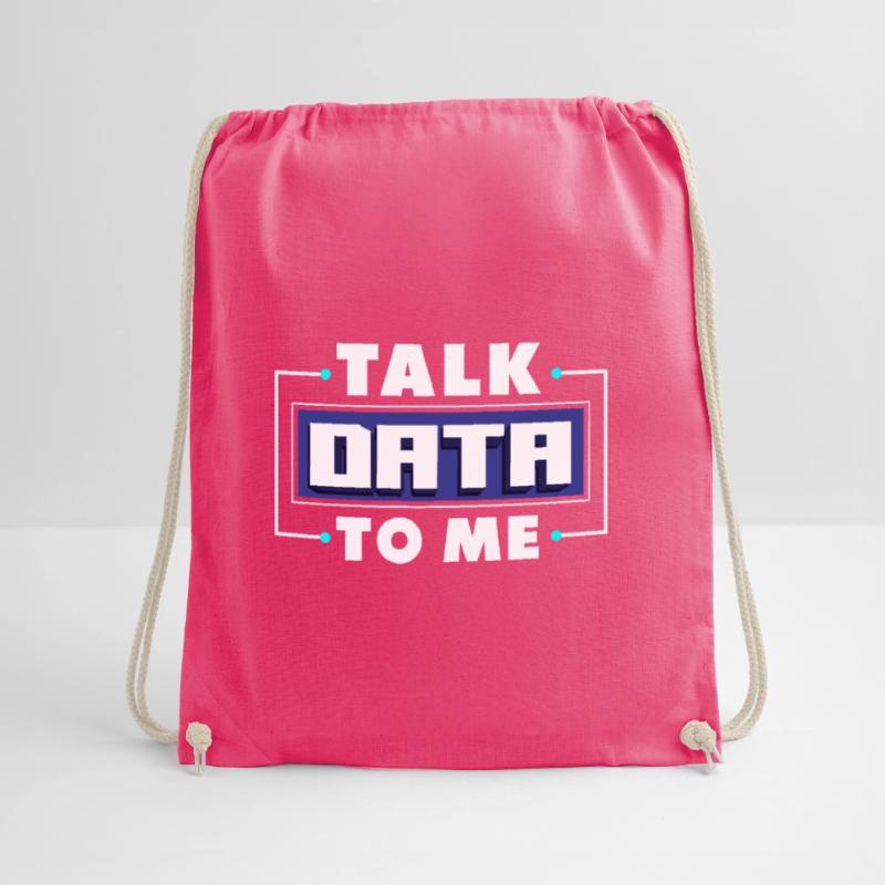 Data Analytics Data Engineering Talk to Drawstring Bag