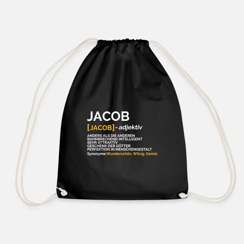Jacob - Turnbeutel - Schwarz