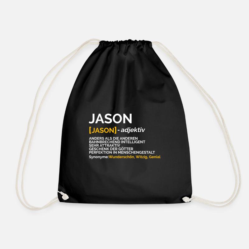 Jason - Turnbeutel - Schwarz