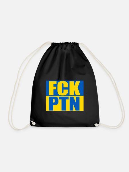 FCK PTN - Turnbeutel - Schwarz