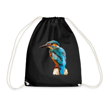 Oiseau de glace - Sac de sport léger - noir - Devant