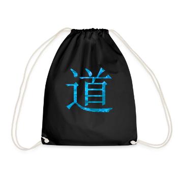 Signe chinois Dao - Sac de sport léger - noir - Devant