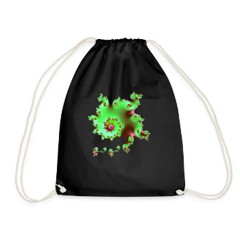 Fractale - Sac de sport léger - noir - Devant