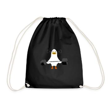 Poids d'entraînement de canard - Sac de sport léger - noir - Devant