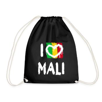 J’aime Mali / J’aime Mali Pays Pays - Sac de sport léger - noir - Devant
