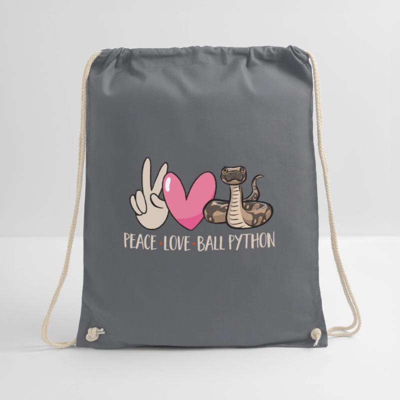 Ball Python Schlange Königspython Turnbeutel