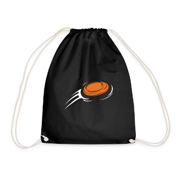Shooting Skeet Clay Pigeon Shooting - Drawstring Bag - black - Front