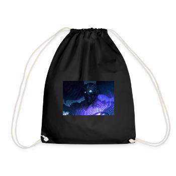 The Necromancer - Drawstring Bag - black - Front