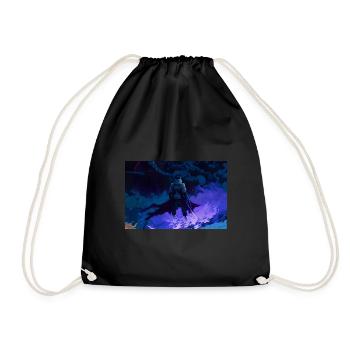 Demon Warrior - Drawstring Bag - black - Front